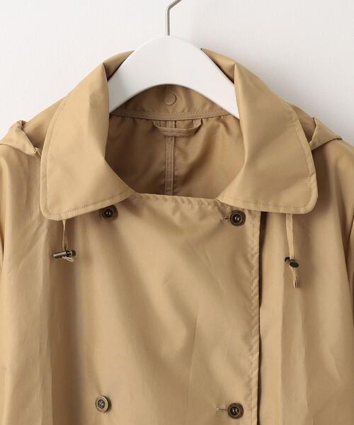 green label relaxing（グリーンレーベルリラクシング）の「【WEB限定】ロングトレンチ レインコート（レインコート/ポンチョ・レディース・ベージュ・FREE）」の13枚目の写真