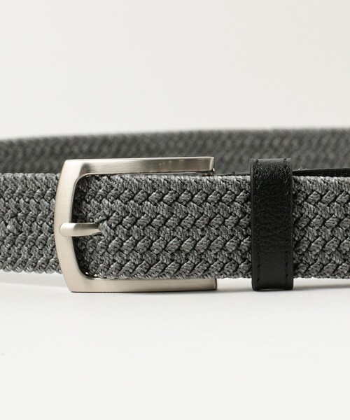 BEAMS HEART（ビームスハート）の「エラスティック メッシュ ベルト（ベルト・メンズ・サックスブルー/グレー/ネイビー/チャコールグレー・LARGE/MEDIUM）」の5枚目の写真