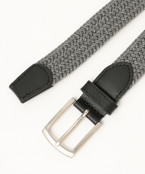 BEAMS HEART（ビームスハート）の「エラスティック メッシュ ベルト（ベルト・メンズ・サックスブルー/グレー/ネイビー/チャコールグレー・LARGE/MEDIUM）」の6枚目の写真