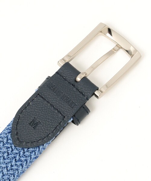 BEAMS HEART（ビームスハート）の「エラスティック メッシュ ベルト（ベルト・メンズ・サックスブルー/グレー/ネイビー/チャコールグレー・LARGE/MEDIUM）」の10枚目の写真