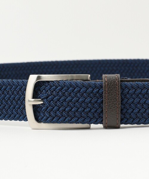 BEAMS HEART（ビームスハート）の「エラスティック メッシュ ベルト（ベルト・メンズ・サックスブルー/グレー/ネイビー/チャコールグレー・LARGE/MEDIUM）」の11枚目の写真