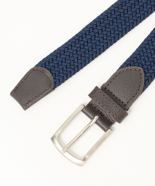 BEAMS HEART（ビームスハート）の「エラスティック メッシュ ベルト（ベルト・メンズ・サックスブルー/グレー/ネイビー/チャコールグレー・LARGE/MEDIUM）」の12枚目の写真