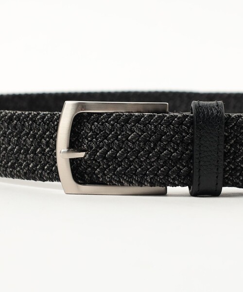 BEAMS HEART（ビームスハート）の「エラスティック メッシュ ベルト（ベルト・メンズ・サックスブルー/グレー/ネイビー/チャコールグレー・LARGE/MEDIUM）」の14枚目の写真