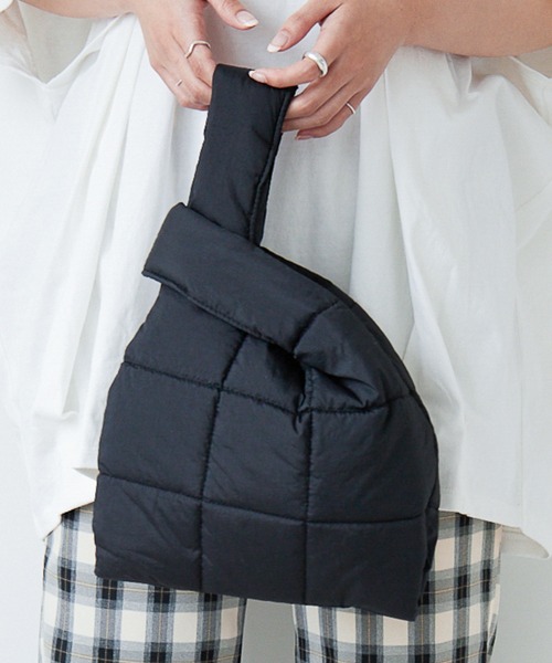 Heather（ヘザー）の「マシュマロナイロンバッグ　958025（トートバッグ・レディース・ホワイト/ブラック・ONE SIZE）」の18枚目の写真