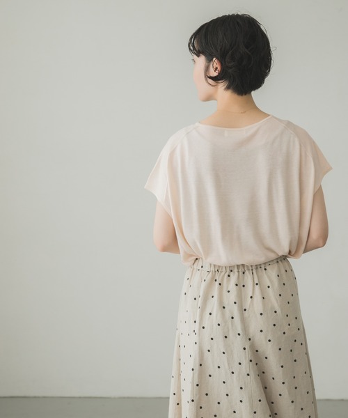 かぐれ（カグレ）の「ウォッシャブルシルクワイドニット（ニット/セーター・レディース・ブラック/ブルー/アイボリー・FREE）」の12枚目の写真