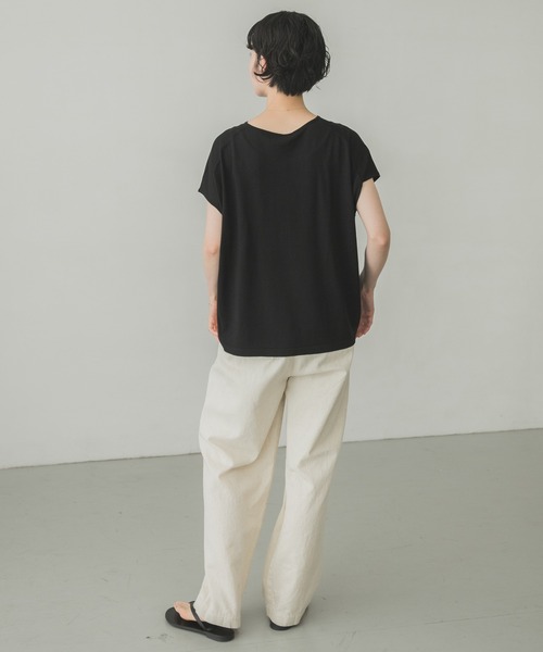 かぐれ（カグレ）の「ウォッシャブルシルクワイドニット（ニット/セーター・レディース・ブラック/ブルー/アイボリー・FREE）」の17枚目の写真