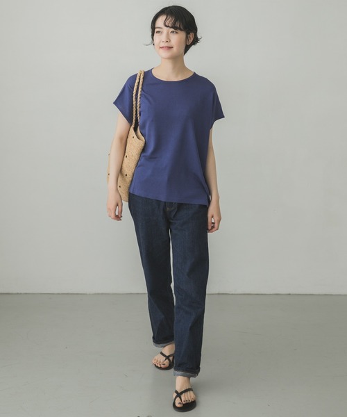 かぐれ（カグレ）の「ウォッシャブルシルクワイドニット（ニット/セーター・レディース・ブラック/ブルー/アイボリー・FREE）」の18枚目の写真