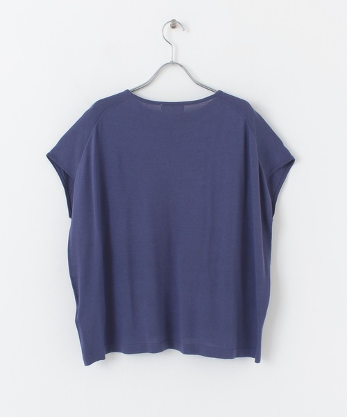 かぐれ（カグレ）の「ウォッシャブルシルクワイドニット（ニット/セーター・レディース・ブラック/ブルー/アイボリー・FREE）」の11枚目の写真