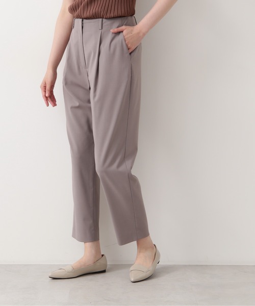 NATURAL BEAUTY BASIC(ナチュラルビューティーベーシック)の「リラックステーパードパンツ(その他パンツ・レディース・ブラック/グレー/ピンク・X-SMALL/SMALL/MEDIUM)」の3枚目の写真