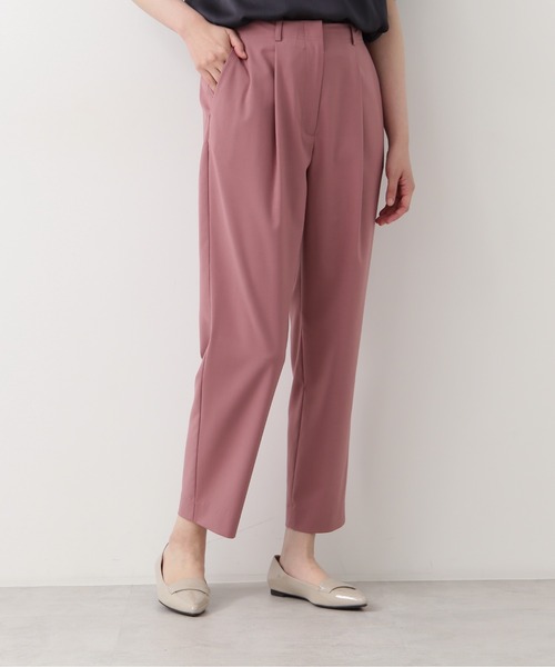 NATURAL BEAUTY BASIC(ナチュラルビューティーベーシック)の「リラックステーパードパンツ(その他パンツ・レディース・ブラック/グレー/ピンク・X-SMALL/SMALL/MEDIUM)」の1枚目の写真