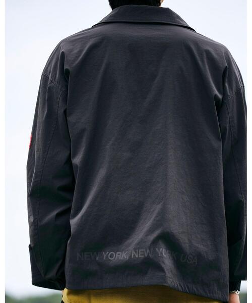 Manhattan Portage(マンハッタンポーテージ)の「【別注】<Manhattan Portage×green label relaxing> CORDURA コーチジャケット(ブルゾン・メンズ・グレー/ダークグレー・S/M/L)」の5枚目の写真