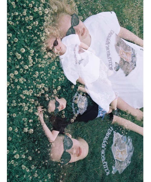 SCULPTOR（スカルプター）の「【日本限定アイテム】KITTEN BOXY TEE/キトゥンボクシーＴシャツ（Tシャツ/カットソー・レディース・ブラック/ホワイト・MEDIUM/LARGE/SMALL）」の8枚目の写真