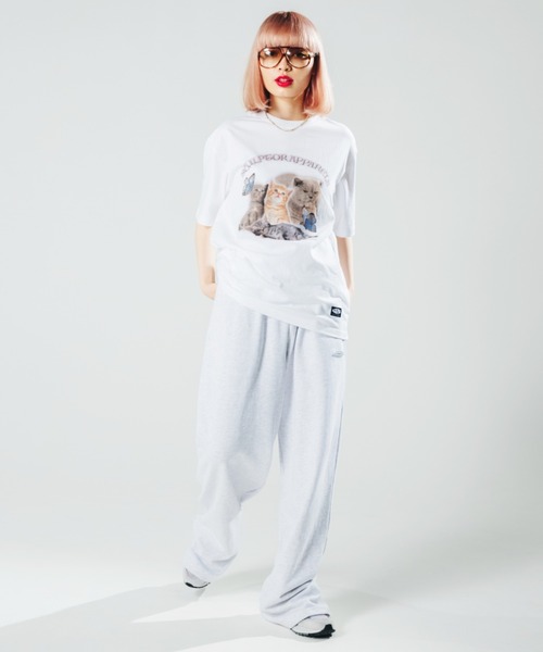 「SCULPTOR」 長袖カットソー X-SMALL オフホワイト レディース SCULPTOR（スカルプター）の「【日本限定アイテム】KITTEN BOXY