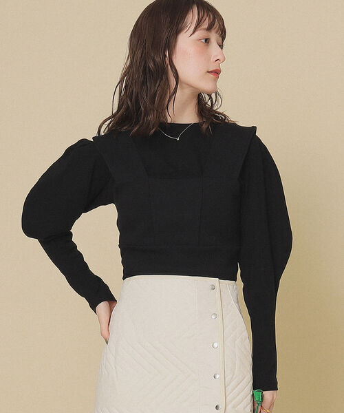 Ray BEAMS（レイビームス）の「Ray BEAMS / リブ キリカエ ビスチェ（その他トップス・レディース・ブラック/ミント/ホワイト系その他6・ONE SIZE）」の6枚目の写真