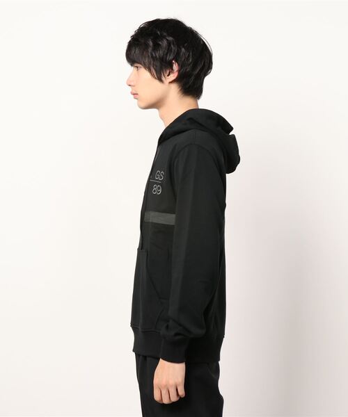 G-STAR（ジースター）の「BACK TAPE HOODED SWEATER/パーカー（パーカー・メンズ・グリーン系その他/ダークブラック・SMALL/MEDIUM/X-SMALL/LARGE）」の10枚目の写真