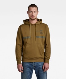 G-STAR | BACK TAPE HOODED SWEATER/パーカー(パーカー)