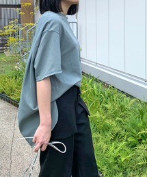 RIVE DROITE | 【神山まりあさんコラボアイテム】ハイゲージバックフォルムTシャツ(Tシャツ/カットソー)