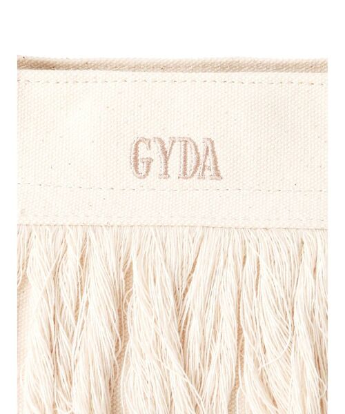 GYDA（ジェイダ）の「ロングフリンジトートBAG（ハンドバッグ・レディース・カーキ/アイボリー・FREE）」の10枚目の写真