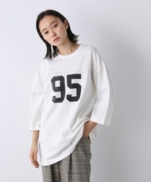 JEANASIS | フットボールロゴLST/959378(Tシャツ/カットソー)