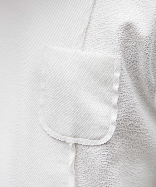 RATTLE TRAP（ラトルトラップ）の「Uネックカットオフウォッシュ加工（Tシャツ/カットソー・メンズ・ホワイト/ブラック/ブラック×ホワイト・LL/M/L）」の18枚目の写真