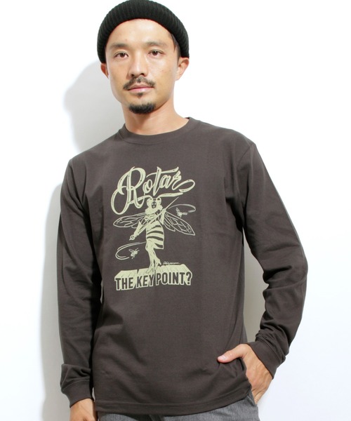 ROTAR（ローター）の「THE KEY POINT LS Tee（Tシャツ/カットソー・メンズ・スミクロ/ホワイト/グリーン・LARGE/MEDIUM/X-LARGE/SMALL）」の12枚目の写真