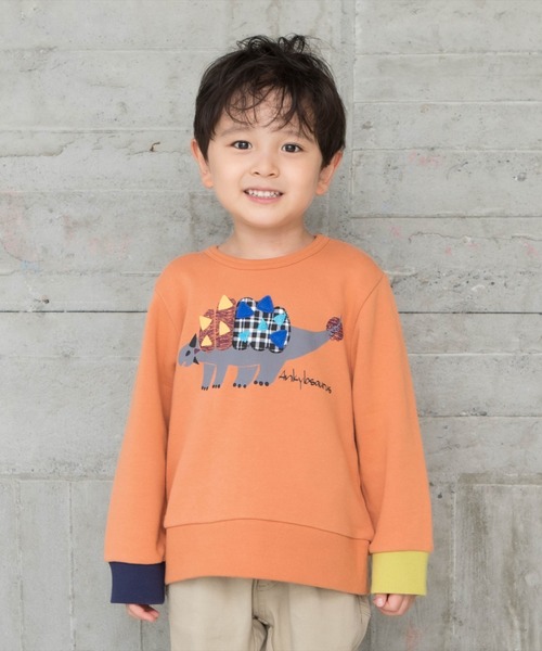 RAGMART（ラグマート）の「プリント・パッチワークトレーナー