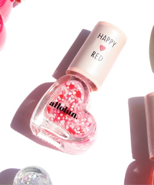 allolun.（オールオルン）の「オールオルン　ネイルカラー（マニキュア/ジェルネイル・キッズ・ミント/オレンジ/レインボー/パープル/ローズ/シルバー/ピンク/レッド/サーモンピンク/イエロー・FREE）」の6枚目の写真