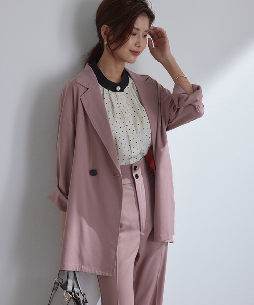 vis-`a-vis（ビサビ）の「【WEB限定】コスパ抜群ゆるジャケット