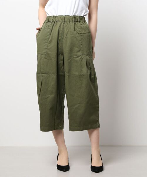Samansa Mos2（サマンサ モスモス）の「バルーンベイカーパンツ（その他パンツ・レディース・キナリ/カーキ/ネイビー/ブラウン・ﾌﾘ-）」の3枚目の写真