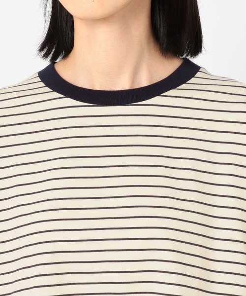 ORCIVAL（オーシバル）の「【ORCIVAL】ワイドクルーネック7分袖Tシャツ HCJ WOMEN（Tシャツ/カットソー・レディース・ブルー系その他5/ホワイト系その他5/グリーン系その他・1）」の12枚目の写真