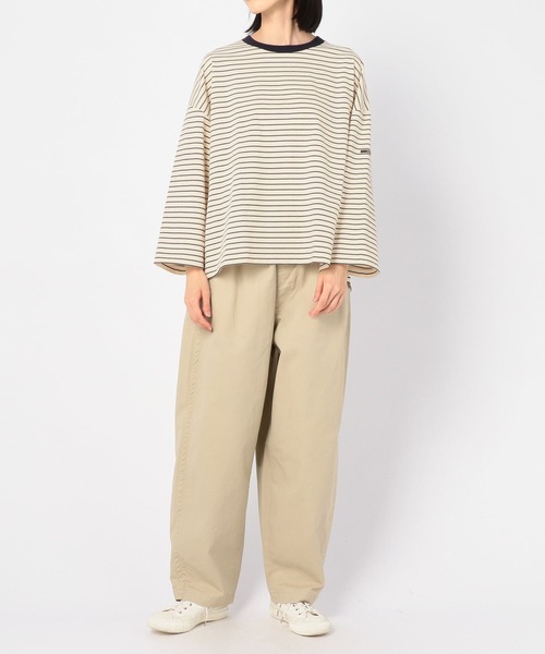 ORCIVAL（オーシバル）の「【ORCIVAL】ワイドクルーネック7分袖Tシャツ HCJ WOMEN（Tシャツ/カットソー・レディース・ブルー系その他5/ホワイト系その他5/グリーン系その他・1）」の10枚目の写真