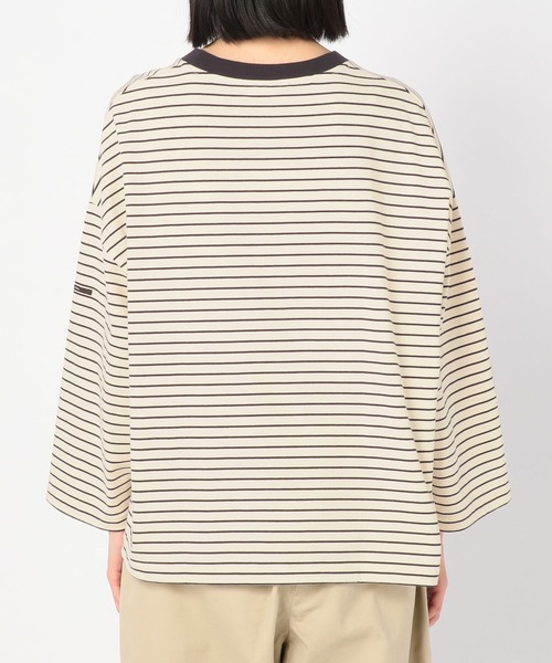 ORCIVAL（オーシバル）の「【ORCIVAL】ワイドクルーネック7分袖Tシャツ HCJ WOMEN（Tシャツ/カットソー・レディース・ブルー系その他5/ホワイト系その他5/グリーン系その他・1）」の6枚目の写真