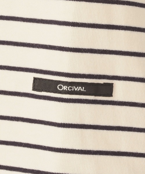 ORCIVAL（オーシバル）の「【ORCIVAL】ワイドクルーネック7分袖Tシャツ HCJ WOMEN（Tシャツ/カットソー・レディース・ブルー系その他5/ホワイト系その他5/グリーン系その他・1）」の17枚目の写真