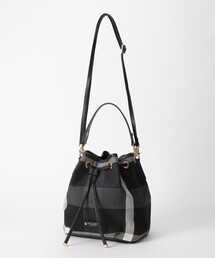 BLUE LABEL CRESTBRIDGE | クレストブリッジチェックキャンバスコロンバッグ(ショルダーバッグ)