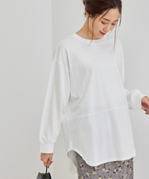 ROPE' PICNIC | 【ORGABITS】フロント切替ロングTシャツ(Tシャツ/カットソー)