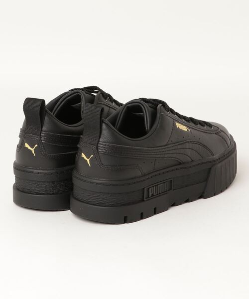 PUMA（プーマ）の「PUMA/プーマ メイズ クラシック ウィメンズ（スニーカー・レディース・ブラック/ホワイト・23.5cm/24cm/23cm/25cm/24.5cm）」の4枚目の写真