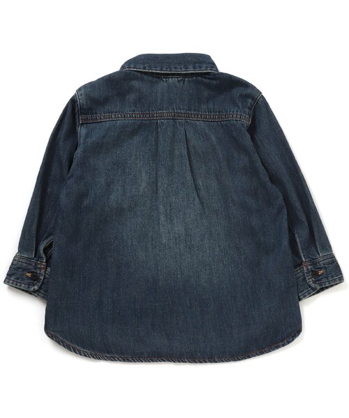 F.O.KIDS(エフオーキッズ)の「/デニムシャツ(シャツ/ブラウス・キッズ・ブルー/ネイビー・90/100/110/120/80/130/95/140)」の10枚目の写真