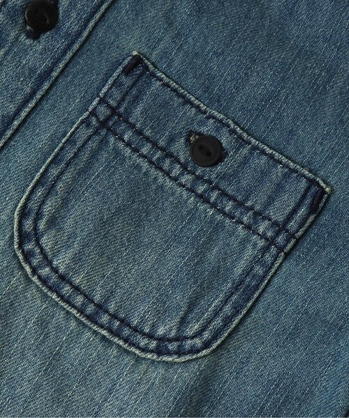 F.O.KIDS(エフオーキッズ)の「/デニムシャツ(シャツ/ブラウス・キッズ・ブルー/ネイビー・90/100/110/120/80/130/95/140)」の9枚目の写真