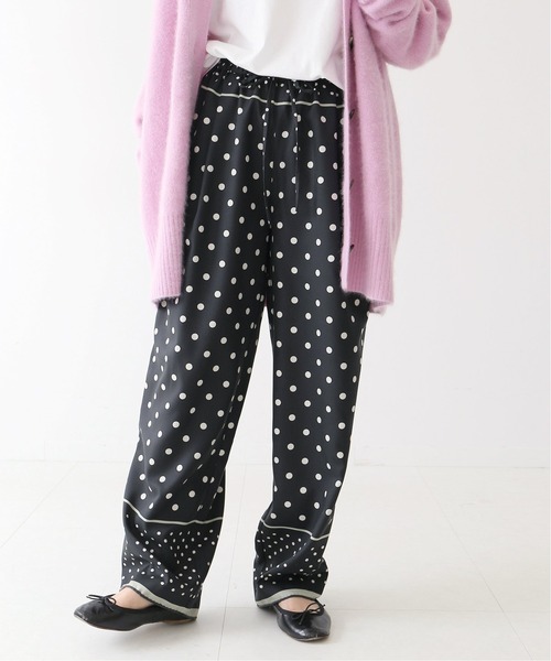 美品 21AW manipuri Spick別注 ジオメドットイージーパンツ 美品 21AW manipuri Spick別注 ジオメドットイージーパンツ
