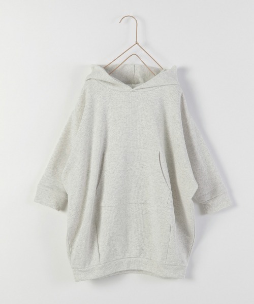 LOWRYS FARM（ローリーズファーム）の「ウラケＢＩＧフーディー　216006（スウェット・キッズ・ブラウン/ベージュ/グレー・110cm/120cm/130cm/140cm/150cm）」の9枚目の写真