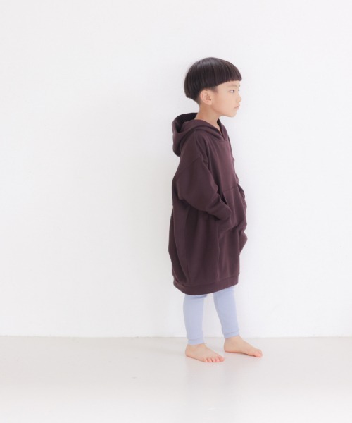LOWRYS FARM（ローリーズファーム）の「ウラケＢＩＧフーディー　216006（スウェット・キッズ・ブラウン/ベージュ/グレー・110cm/120cm/130cm/140cm/150cm）」の18枚目の写真
