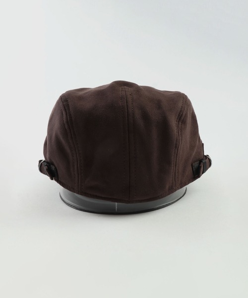 Sense of Grace（センスオブグレース）の「FK SUEDE HUNTING フェイクスェード ハンチング（ハンチング/ベレー帽・メンズ・ブラック/アイボリー/ベージュ/ブラウン/グレー・FREE）」の7枚目の写真
