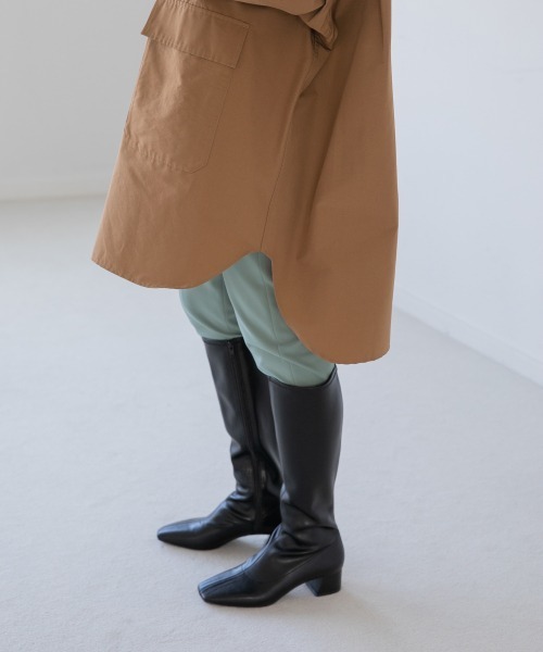 yuw（ユウ）の「BIG POCKET SHIRTS　237973（シャツ/ブラウス・レディース・ブラウン/ピンク/ライトブラウン・FREE）」の18枚目の写真