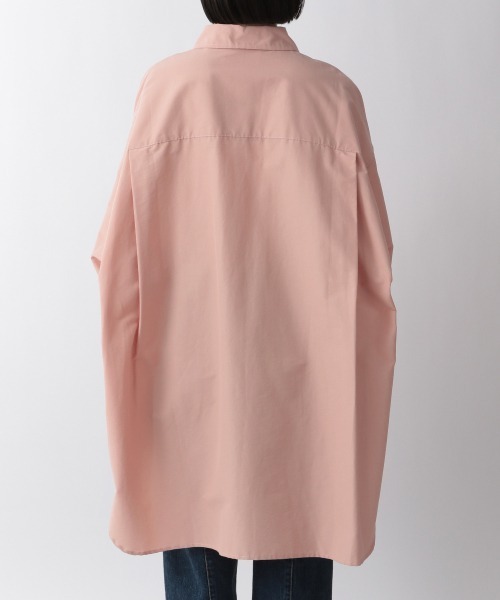 yuw（ユウ）の「BIG POCKET SHIRTS　237973（シャツ/ブラウス・レディース・ブラウン/ピンク/ライトブラウン・FREE）」の20枚目の写真