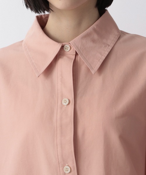 yuw（ユウ）の「BIG POCKET SHIRTS　237973（シャツ/ブラウス・レディース・ブラウン/ピンク/ライトブラウン・FREE）」の21枚目の写真