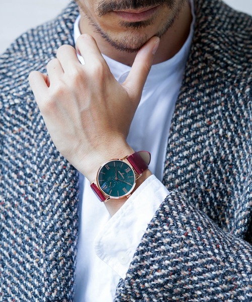 Orobianco（オロビアンコ）の「【OROBIANCO】オロビアンコ シンパティコ/シンパティア メンズ ウォッチ（アナログ腕時計・メンズ・オフホワイト/グリーン系その他・L/S）」の7枚目の写真