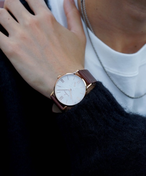 Orobianco（オロビアンコ）の「【OROBIANCO】オロビアンコ シンパティコ/シンパティア メンズ ウォッチ（アナログ腕時計・メンズ・オフホワイト/グリーン系その他・L/S）」の8枚目の写真