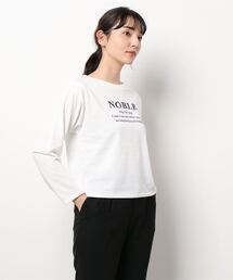 刺繍ロゴロンTシャツ