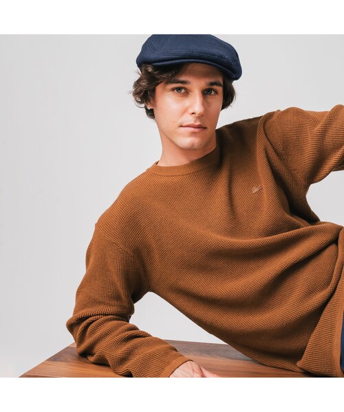 LACOSTE（ラコステ）の「ワッフルニットロングスリーブTシャツ（ニット
