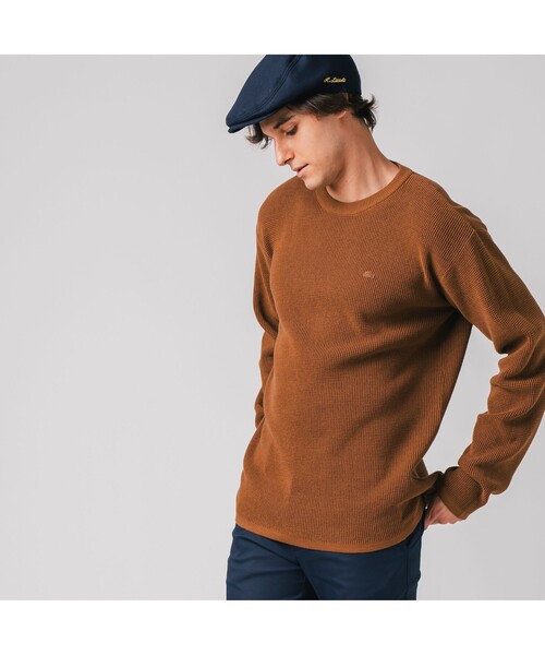LACOSTE（ラコステ）の「ワッフルニットロングスリーブTシャツ（ニット